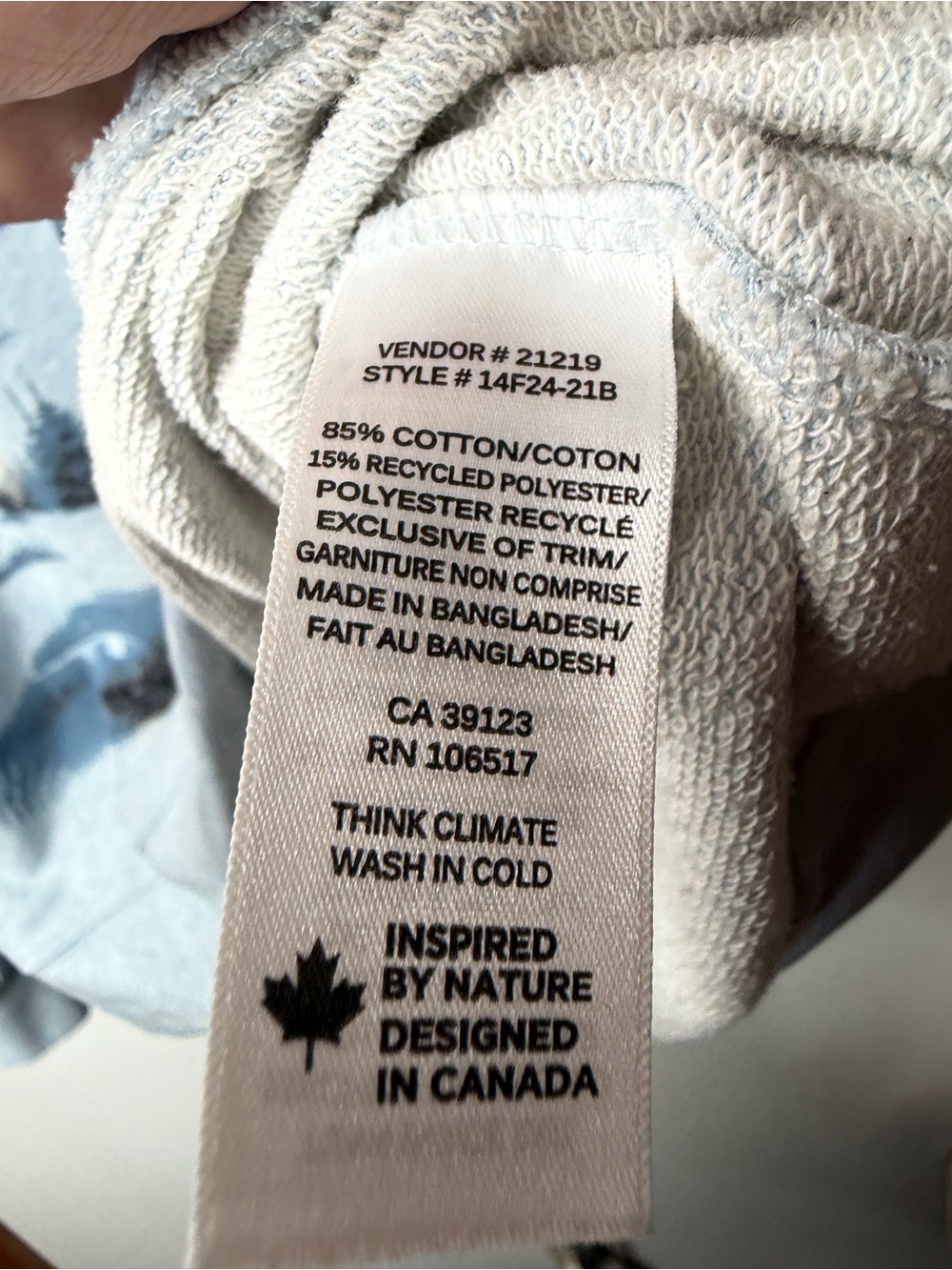Northern Reflections Winter Landscape Scenic Sweatshirt Blue Women’s XXL - Picture 6 of 9